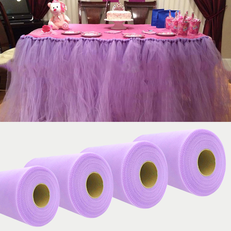 チュチュ-ピンクの純粋なオーガンザ生地,チュールの結婚式の装 - Ribbon Organza Roll のレビューと価格