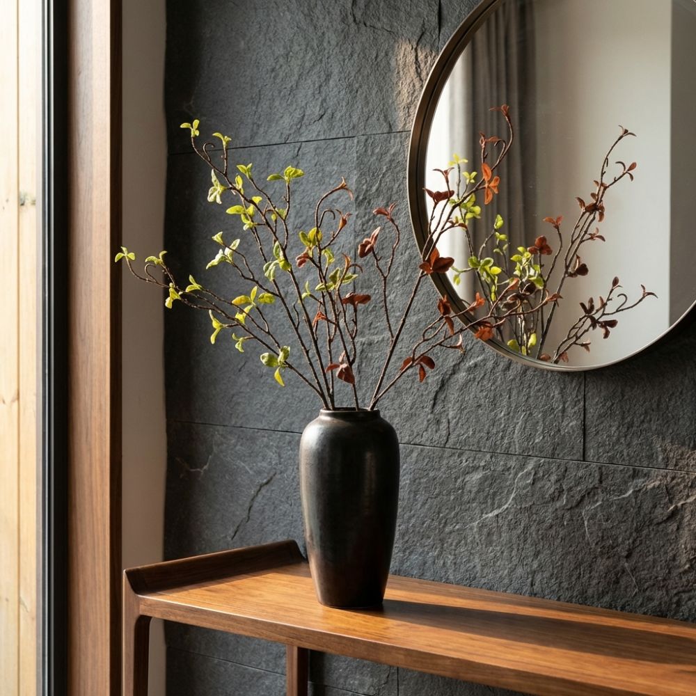 リアルタッチ人工柳の枯れ枝カールした枝の花瓶用装飾品人工緑の - Branch Curly Willow のレビューと価格