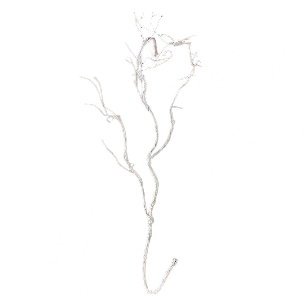 人工枝の装飾品。水やり不要。造花。人工の白いカーリーウィロー - Branch Curly Willow のレビューと価格