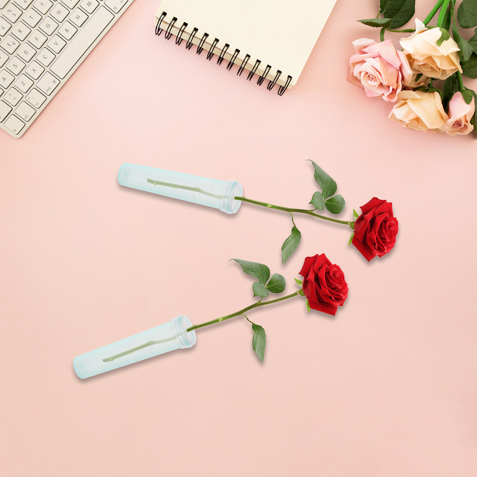 100 個の花保存チューブライトグリーンロングパイプ 7 セ - Longs Florist Supply のレビューと価格