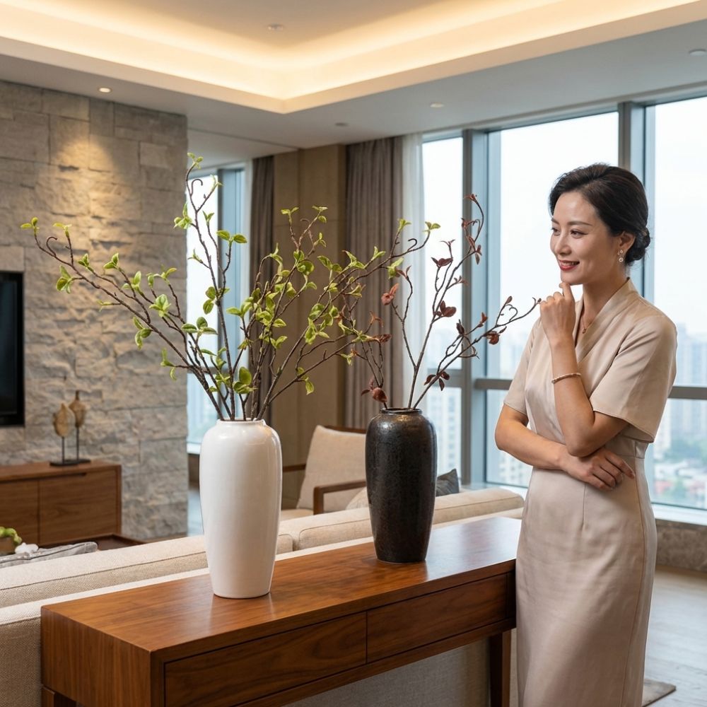 リアルタッチ人工柳の枯れ木花瓶用装飾材、カールした枝のシミュ - Branch Curly Willow のレビューと価格