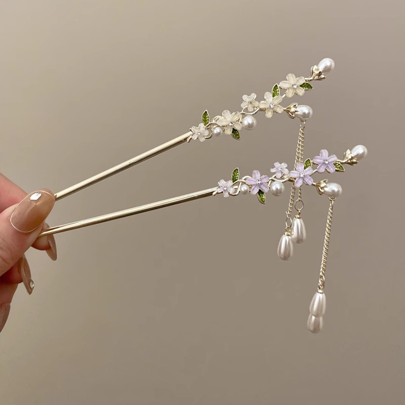 安全に固定できるヘアスティック、結婚式の伝統的な中国風の花と - Florist Supplies のレビューと価格