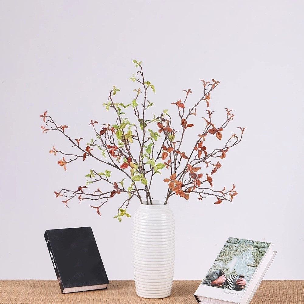 リアルタッチ人工柳の枯れ木花瓶用装飾材 プラスチック製人工緑 - Branch Curly Willow のレビューと価格